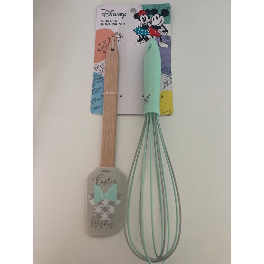 NWT Disney Spring Easter Spatula and Whisk Set